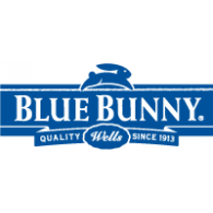 Blue Bunny logo vector logo