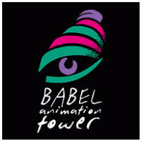 Babel Animation Tower logo vector logo
