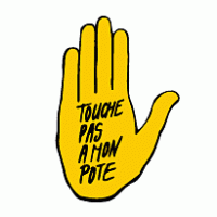 Touche Pas A Mon Pote logo vector logo