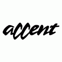 Accent logo vector logo
