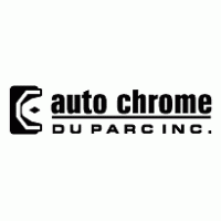 Auto Chrome Du Parc logo vector logo