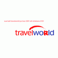 Travelworld logo vector logo