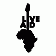 Live Aid logo vector logo