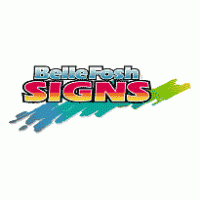 Belle Fosh Signs logo vector logo