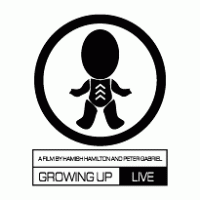 Growing Up Live logo vector logo