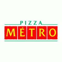 Pizza Metro logo vector logo