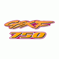 Suzuki GSXF 750 logo vector logo