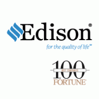 Edison Electric logo vector logo