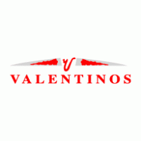 Valentinos logo vector logo