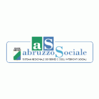 Abruzzo Sociale logo vector logo