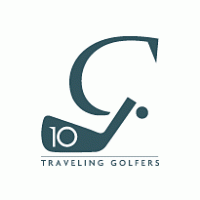 Golf 10 logo vector logo