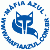 M?fia Azul Cru-Fiel Floresta para internet logo vector logo