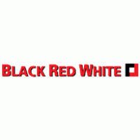 Black Red White logo vector logo