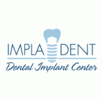 Clinica dental Impladent logo vector logo