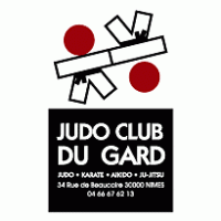 Judo Club du Gard logo vector logo