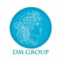dm group logo vector logo