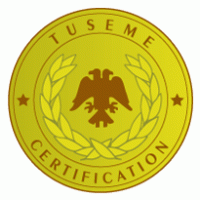 Tuseme Certification logo vector logo