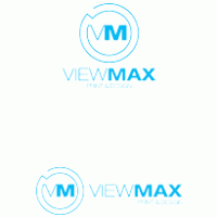 viewmax logo vector logo