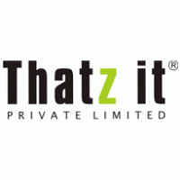 Thatz it logo vector logo