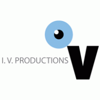 iv productions logo vector logo