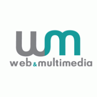 WEB & MULTIMEDIA logo vector logo