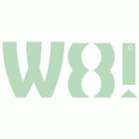 w8! logo vector logo