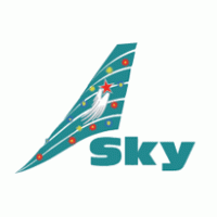 Sky Airlines logo vector logo