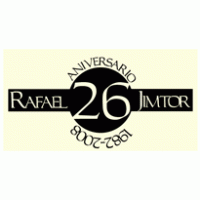 Rafael Jimtor 26 Aniversary logo vector logo