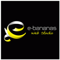 e-bananas Web Studio logo vector logo