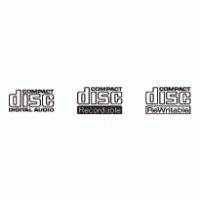 Compact Disc logo vector logo