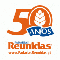 Selo Comemorativo Padarias Reunidas. logo vector logo