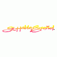 Se Habla Espanol logo vector logo