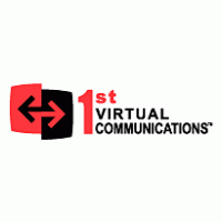 1st Virtual Communications logo vector logo