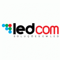 Ledcom logo vector logo