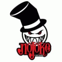 No Joke logo vector logo
