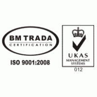 BM TRADA – ISO 9001:2008 logo vector logo