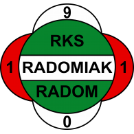 RKS Radomiak 1910 Radom logo vector logo