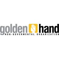Golden Hand logo vector logo