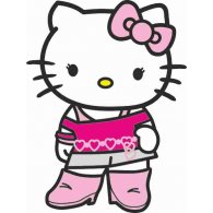 Hello Kitty logo vector logo