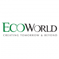 Eco World logo vector logo