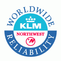 Northwest Airlines / KLM logo vector logo