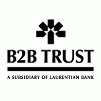 B2B Trust logo vector logo