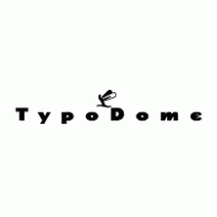 Typodome logo vector logo