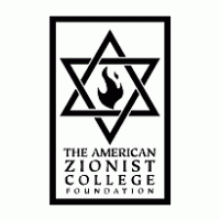 The American Zionist College Foundation logo vector logo