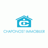 Chaponost Immobilier logo vector logo