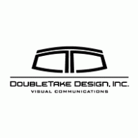 DoubleTake Design logo vector logo