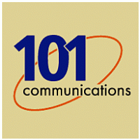 101 communications logo vector logo