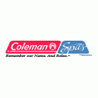 Coleman Spas logo vector logo
