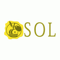 SOL food oil saloon logo vector logo