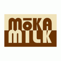 MoKA MILK logo vector logo